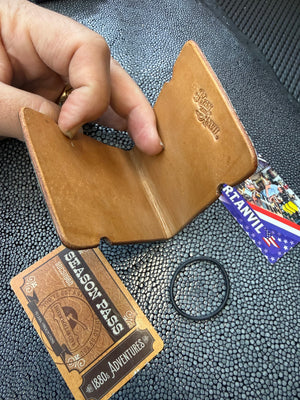 RTAnvil Cash Wrap Wallet - Blue Stingray