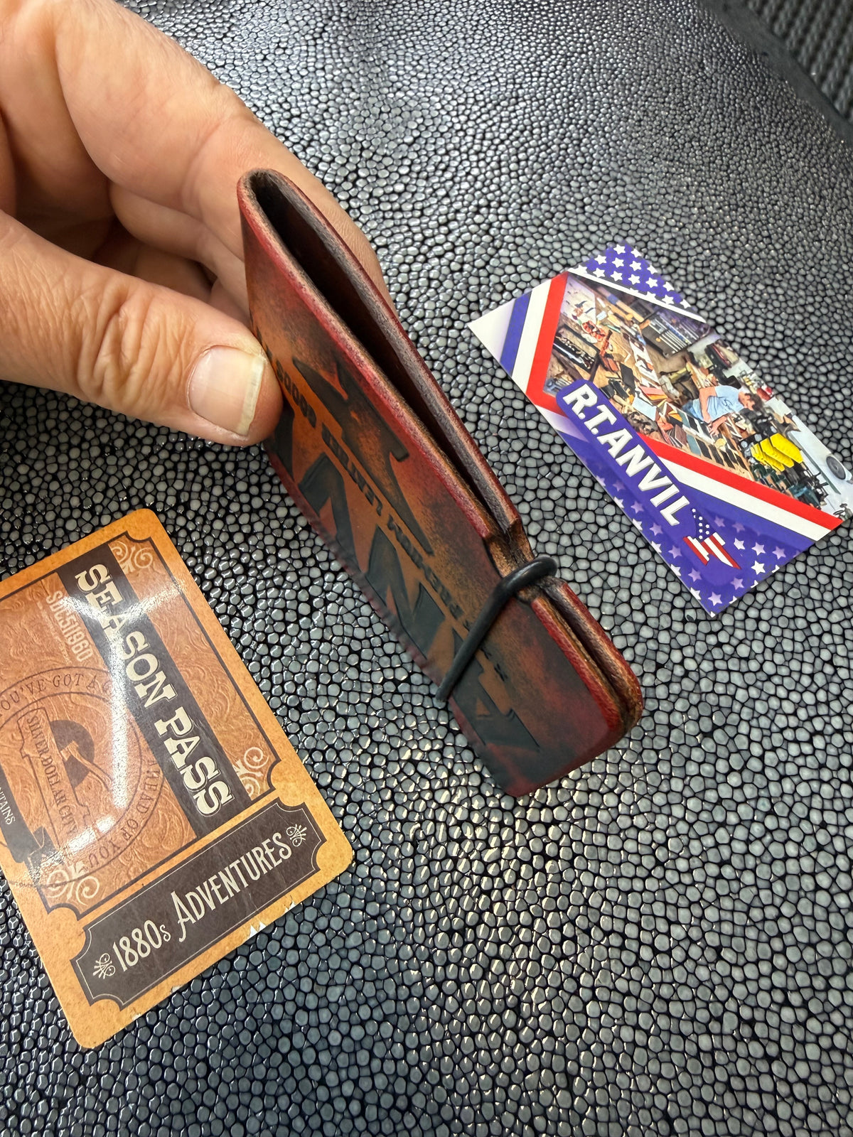 RTAnvil Cash Wrap Wallet - Sunburst “Anvil Bold”