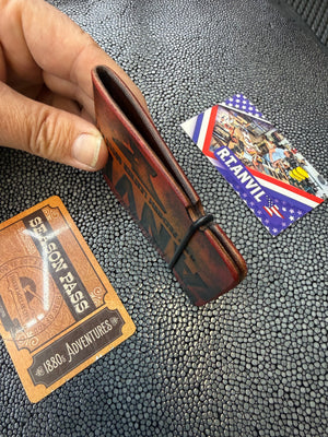 RTAnvil Cash Wrap Wallet - Sunburst “Anvil Bold”