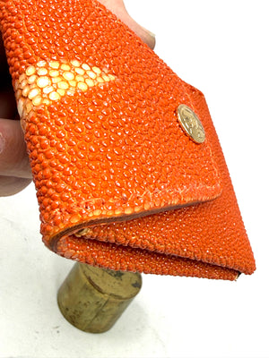 Sarasota Wallet - Blood Orange Stingray