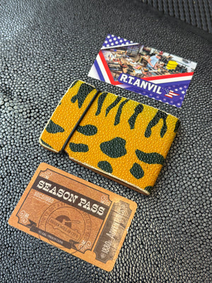 RTAnvil Cash Wrap Wallet - Tiger Stripe Stingray