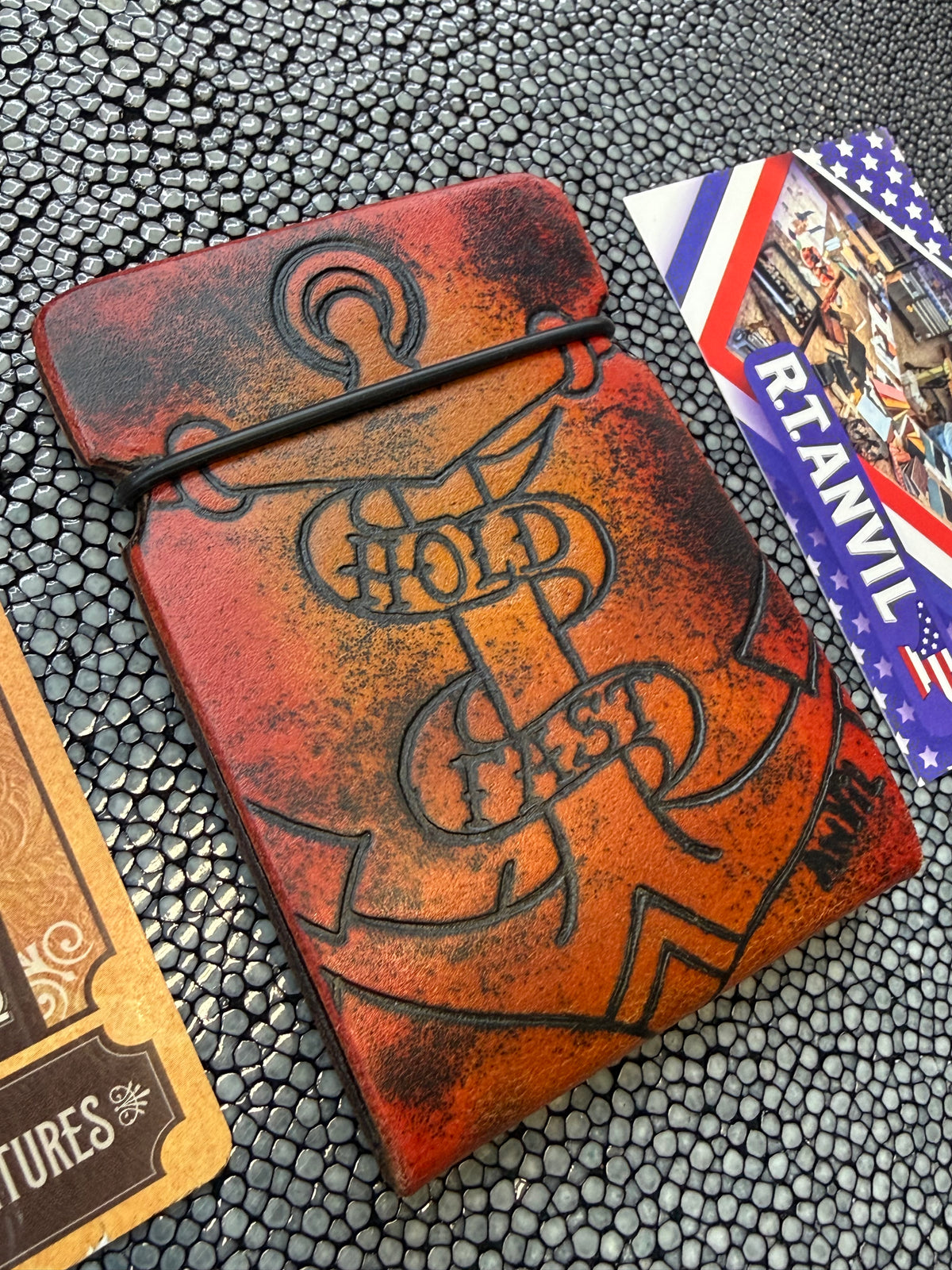 RTAnvil Cash Wrap Wallet - Sunburst “Hold Fast”