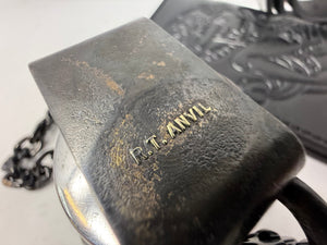 ALL BLACK Sailor PinUp Long Wallet/Belt/Chain/Charm Combo Set