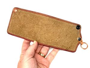 Anvil 5G Bifold Leather Chain Wallet - Tan Hippo