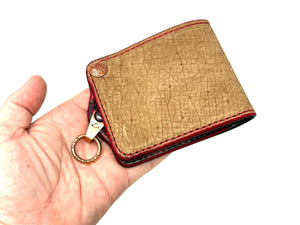Anvil 5G Bifold Leather Chain Wallet - Tan Hippo