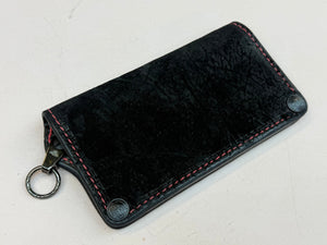 Anvil 5G Long Biker Wallet - Black Hippo