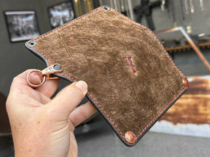 Anvil 5G Long Biker Wallet - Chocolate Hippo