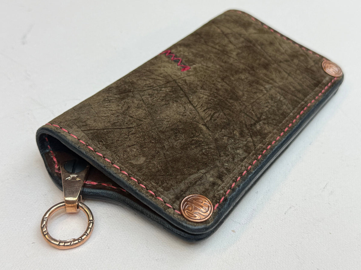 Anvil 5G Long Biker Wallet - Chocolate Hippo