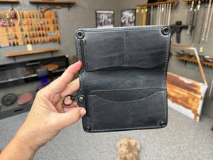 Anvil 5G Long Biker Wallet - Chocolate Hippo