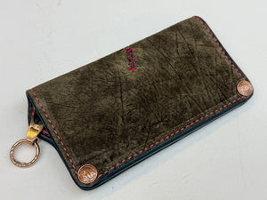 Anvil 5G Long Biker Wallet - Chocolate Hippo