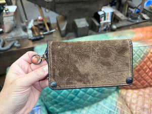 Anvil 5G Long Biker Wallet - Chocolate Hippo