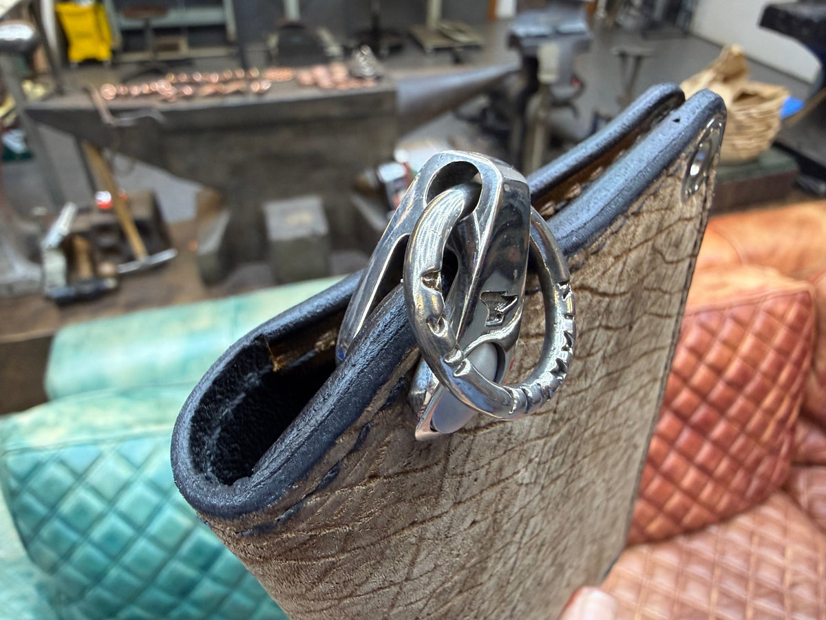 Anvil 5G Long Biker Wallet - Tan Hippo