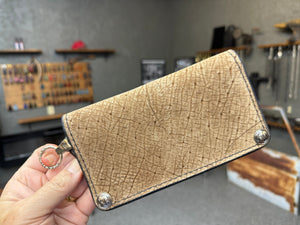 Anvil 5G Long Biker Wallet - Tan Hippo