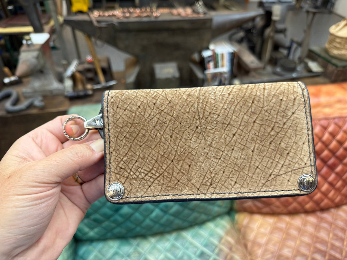 Anvil 5G Long Biker Wallet - Tan Hippo
