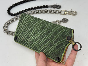 Anvil 5G Long Wallet - Antiqued Green Elephant