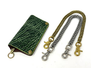 Anvil 5G Long Wallet - Antiqued Green Elephant