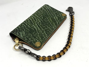 Anvil 5G Long Wallet - Antiqued Green Elephant