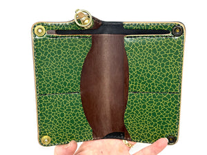 Anvil 5G Long Wallet - Antiqued Green Elephant