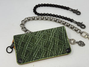 Anvil 5G Long Wallet - Antiqued Green Elephant