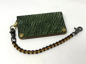 Anvil 5G Long Wallet - Antiqued Green Elephant