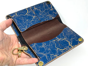 Anvil 5G Long Wallet - Antiqued Turquoise Elephant
