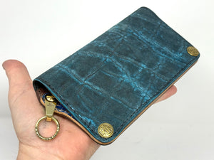 Anvil 5G Long Wallet - Antiqued Turquoise Elephant