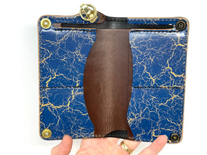 Anvil 5G Long Wallet - Antiqued Turquoise Elephant