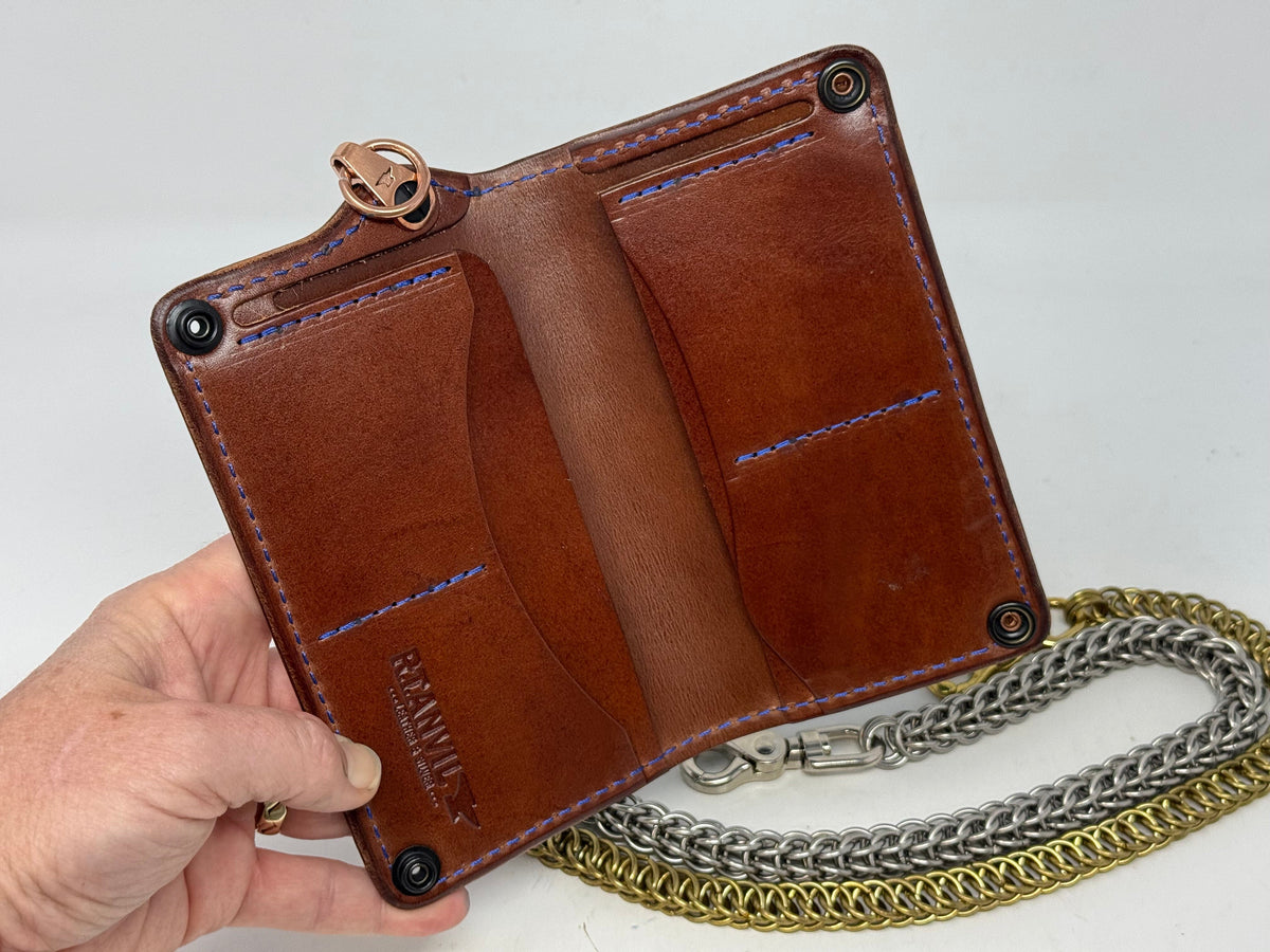 Anvil 5G Long Wallet - Antiqued Turquoise Elephant