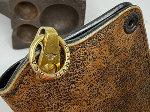 Anvil 5G Long Wallet - “Fallout” Lambskin