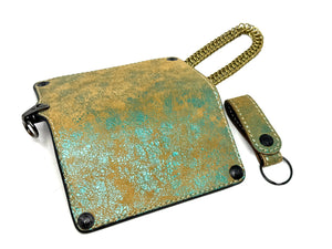 Anvil 5G Long Wallet - “Fallout Teal” Lambskin