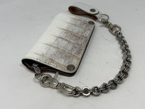 Anvil 5G Long Wallet - Himalayan Croc & Chain & Loop - Anvil Customs
