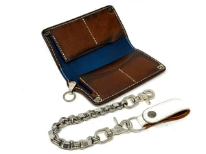 Anvil 5G Long Wallet - Himalayan Croc & Chain & Loop - Anvil Customs