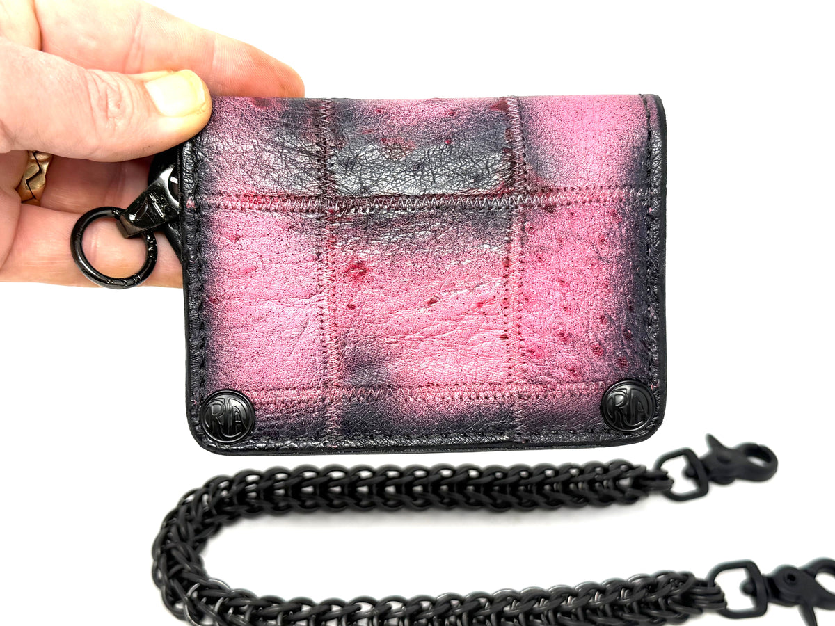 Anvil 5G Mini Long Chain Wallet - “Asphalt Flamingo”