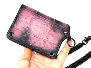 Anvil 5G Mini Long Chain Wallet - “Asphalt Flamingo”