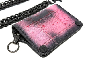 Anvil 5G Mini Long Chain Wallet - “Asphalt Flamingo”