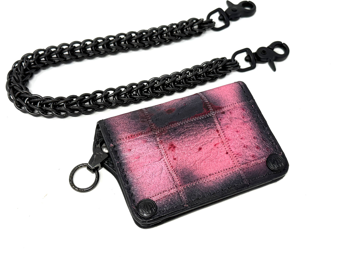 Anvil 5G Mini Long Chain Wallet - “Asphalt Flamingo”