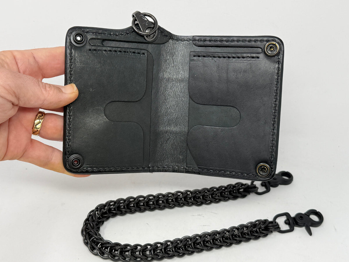 Anvil 5G Mini Long Chain Wallet - “Asphalt Flamingo”