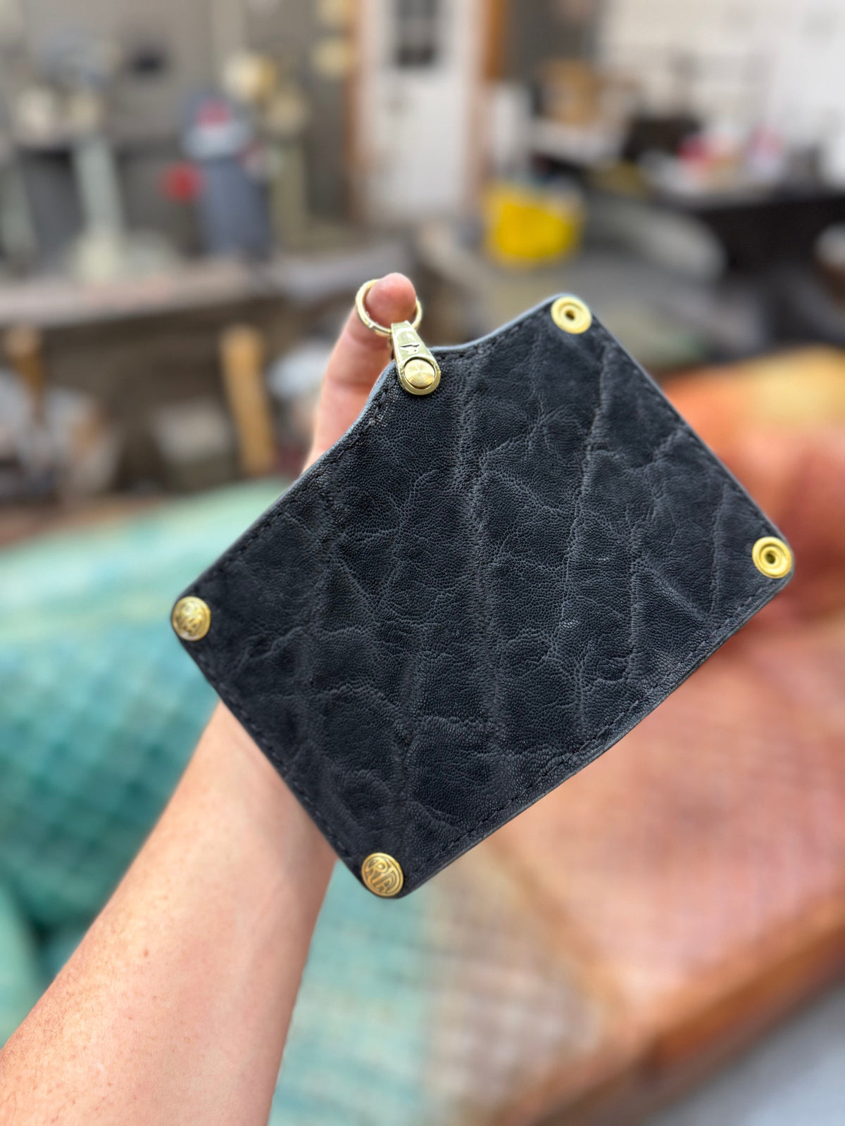 Anvil 5G MINI Long Chain Wallet - Black Elephant