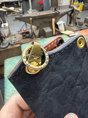 Anvil 5G MINI Long Chain Wallet - Black Elephant