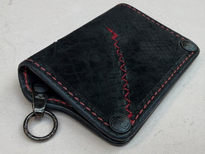 Anvil 5G Mini Long Chain Wallet - Black Hippo