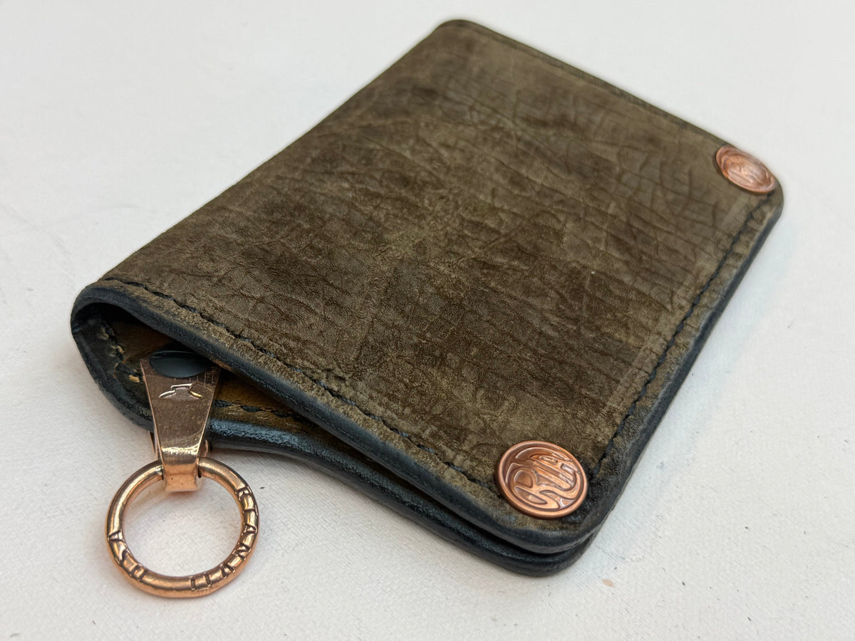 Anvil 5G Mini Long Chain Wallet - Chocolate Hippo