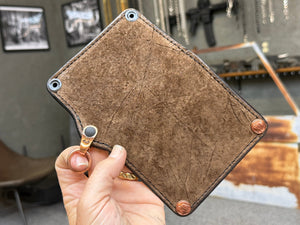 Anvil 5G Mini Long Chain Wallet - Chocolate Hippo
