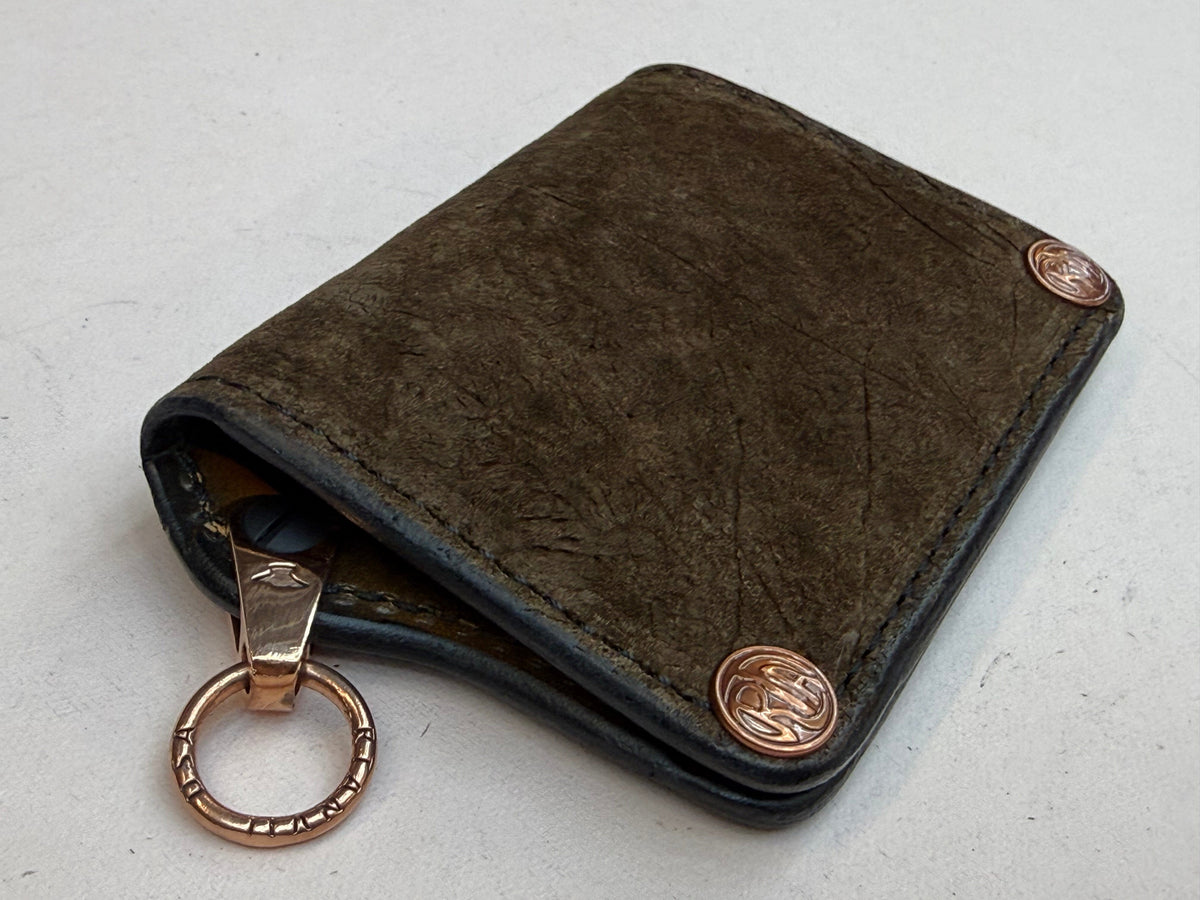 Anvil 5G Mini Long Chain Wallet - Chocolate Hippo