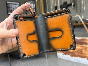 Anvil 5G Mini Long Chain Wallet - Chocolate Hippo