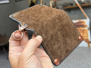 Anvil 5G Mini Long Chain Wallet - Chocolate Hippo
