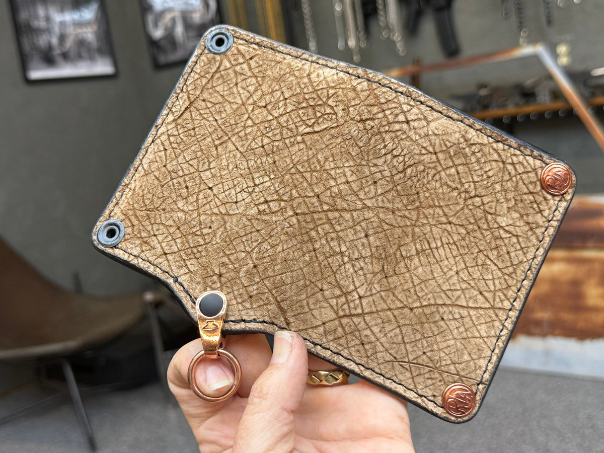 Anvil 5G Mini Long Chain Wallet - Tan Hippo