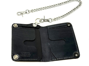 Anvil 5G Mini Long Wallet - Antique Bone Alligator Cloaca