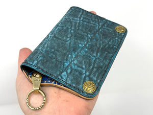 Anvil 5G MINI Long Wallet - Antiqued Turquoise Elephant