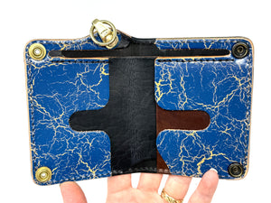Anvil 5G MINI Long Wallet - Antiqued Turquoise Elephant