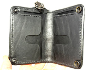 Anvil 5G Mini Long Wallet -  Black/Gold Alligator